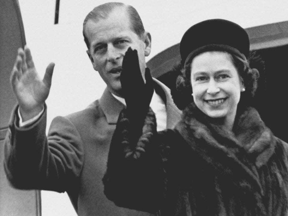 Prince Philip and Queen Elizabeth