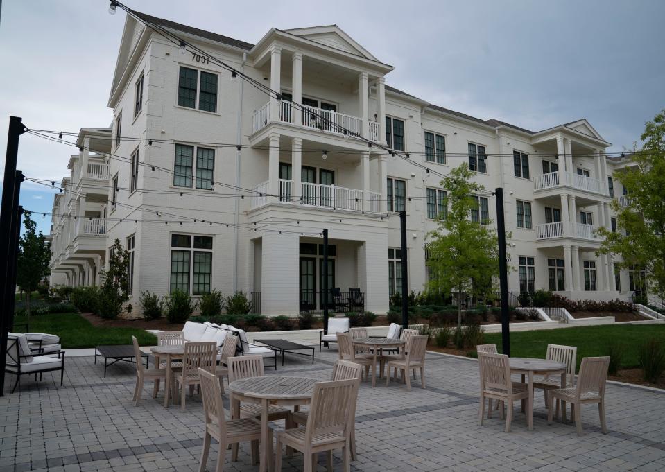 A view of the new apartment community Town Center at Berry Farms in Franklin, Tenn. Monday, Aug. 8, 2022. 