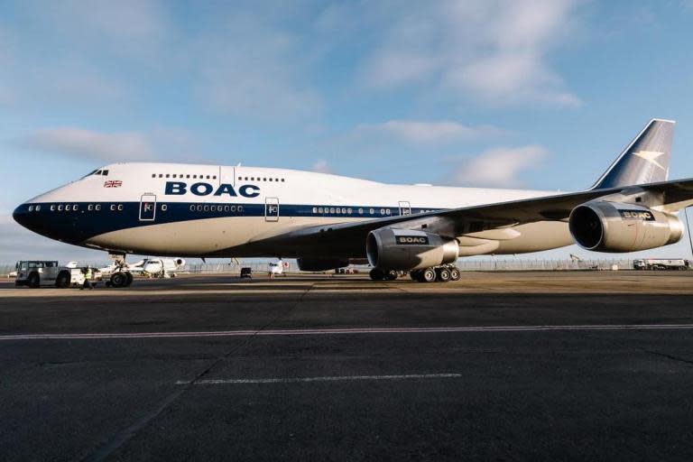BOAC to the future as British Airways revives obsolete livery