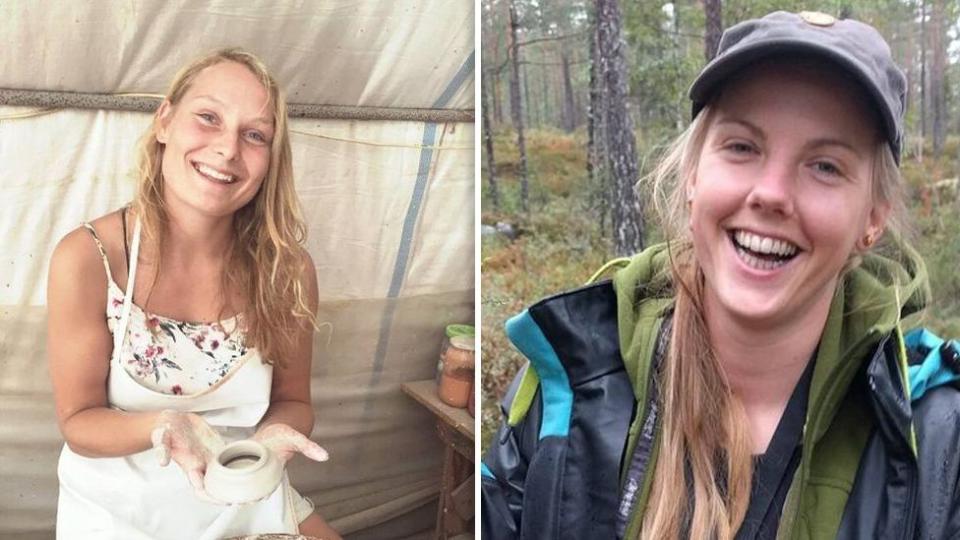 Danish backpackers Louisa Vesterager Jespersen and Maren Ueland were slain in a brutal attack. Source: AP