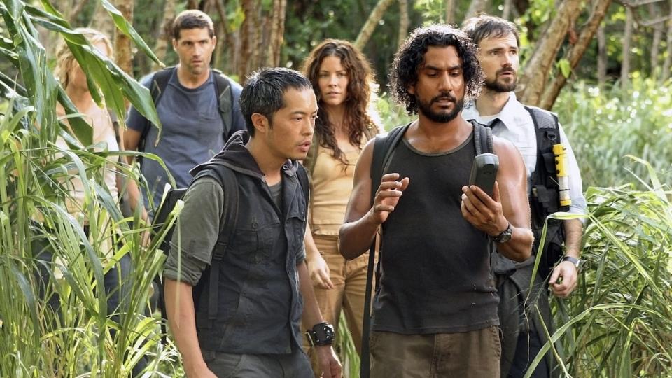the cast of Lost, including  Ken Leung, Naveen Andrews, Evangeline Lily