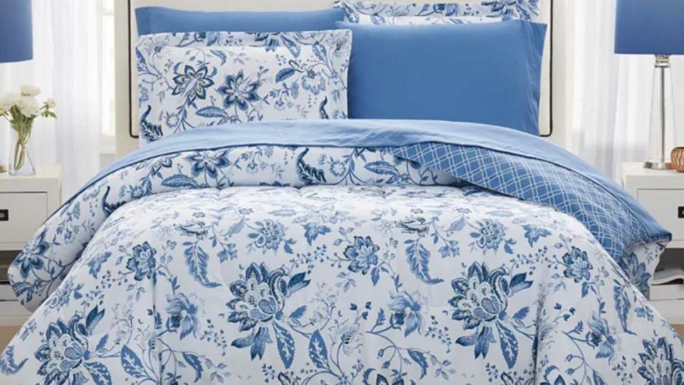 Sink into some cozy bedding after a long, hot summer day.