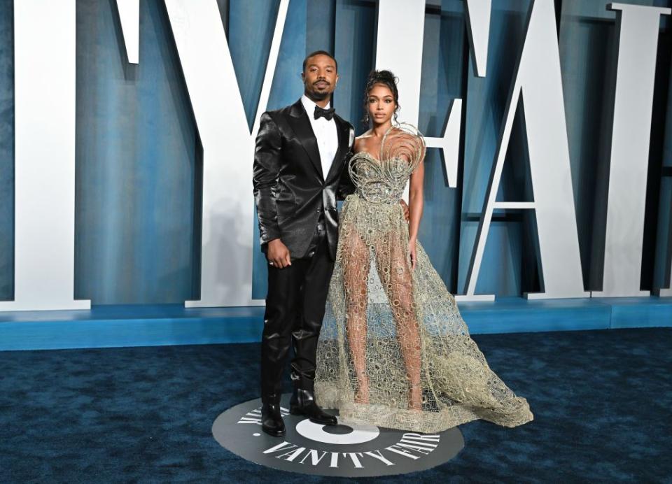 19) Michael B. Jordan and Lori Harvey