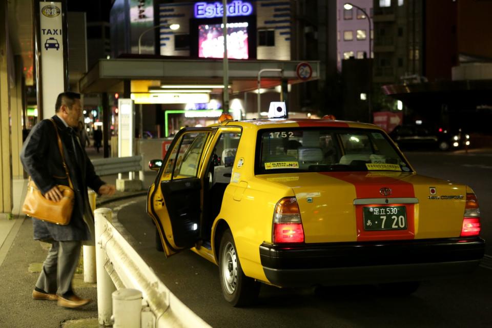 Ridesharing companies legally require professional drivers in Japan, which