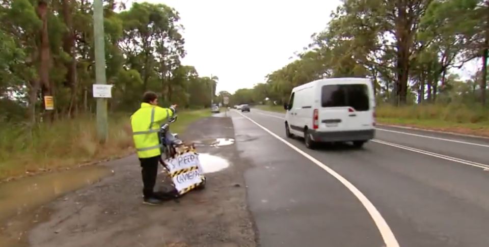 Beau says he's saving motorists 'heaps' on the roads. Source: Nine/ ACA