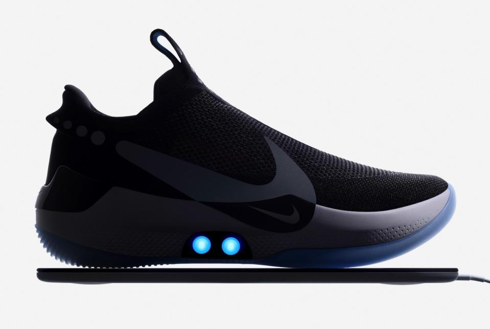 We knew they were coming, but Nike has officially introduced its first self-