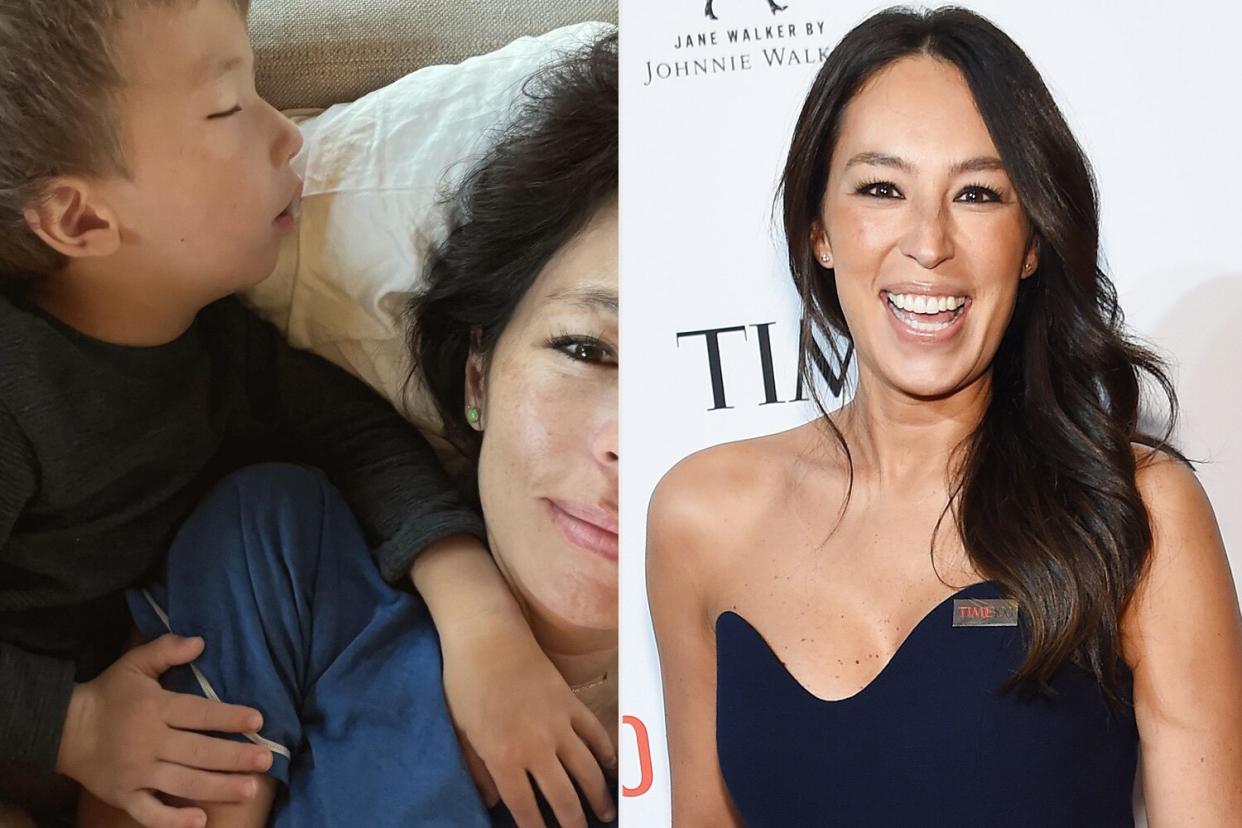 Joanna Gaines She'll Take 'Snuggles Over Sleep' After Son Crew Joined Her in Bed for a Night