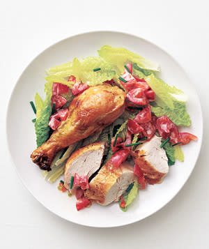 Buttermilk Chicken and Tomato Salad