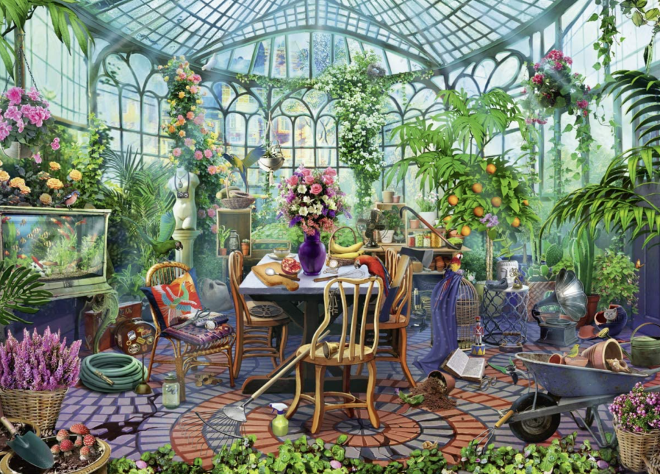 Ravensburger Greenhouse Morning 500-Piece Puzzle