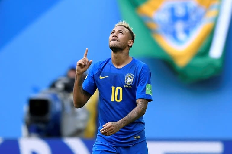 Neymar hit the latest goal in World Cup history