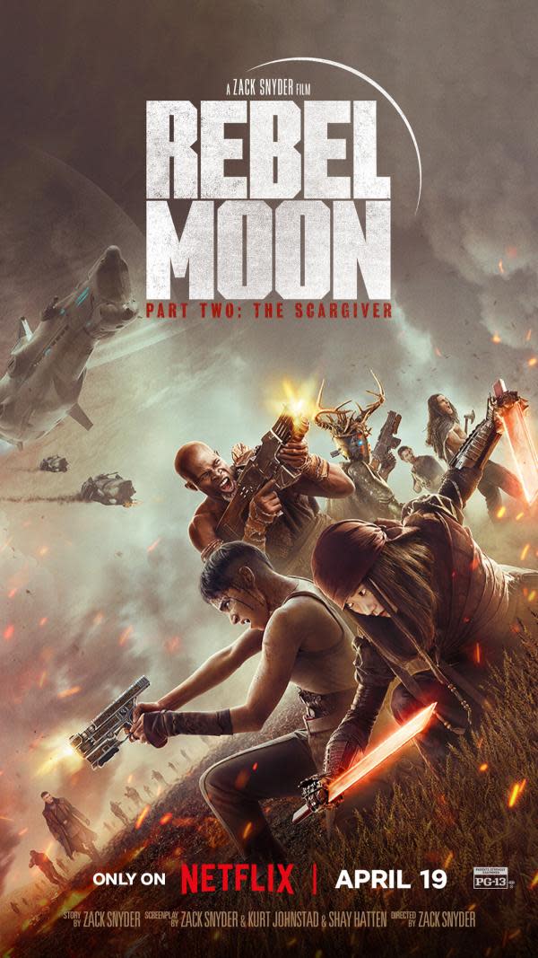 Poster oficial de 'Rebel Moon: La guerrera que deja marca'