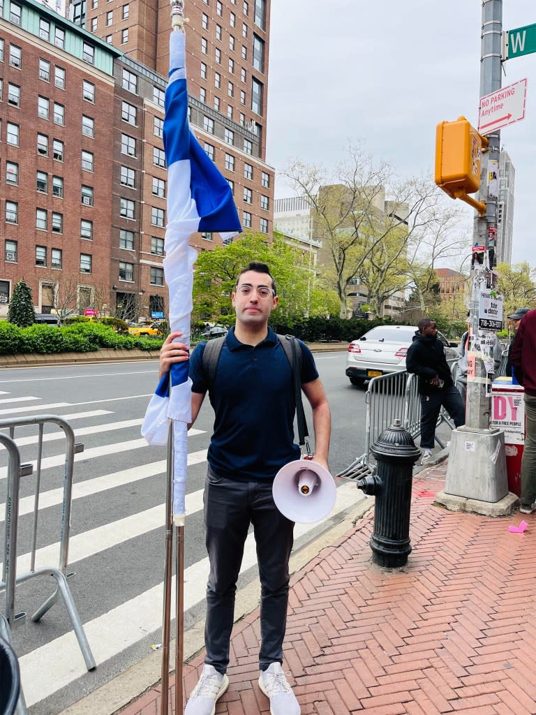 “It makes me feel safer,” sophomore Jonny Lederer told The Post. Georgett Roberts/NY Post