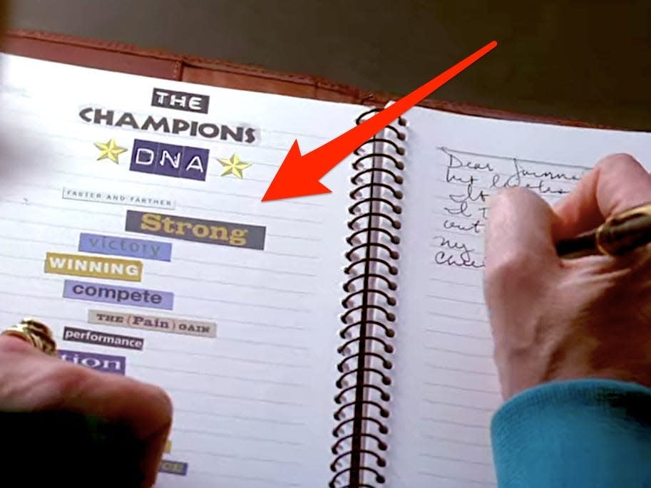 Sue's journal on "Glee."