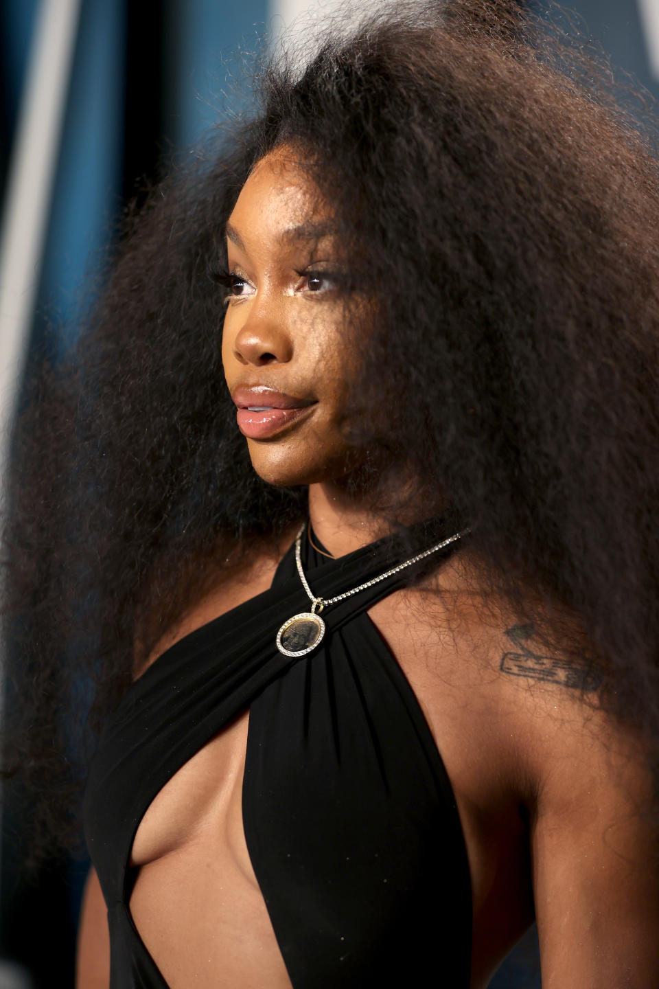 closeup of sza