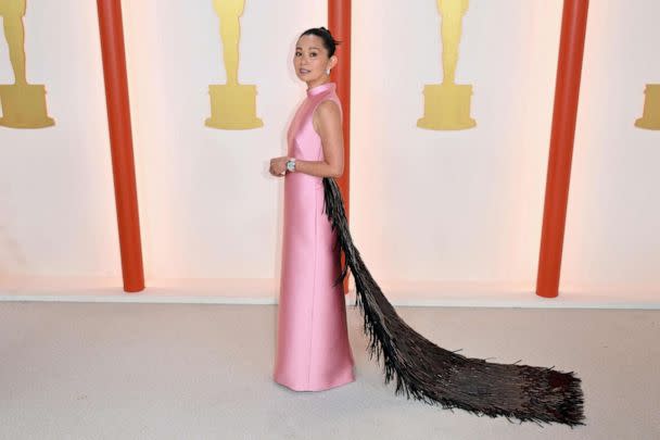 PHOTO: Hong Chau attends the 95th Annual Academy Awards at the Dolby Theatre in Hollywood, California on March 12, 2023. (Angela Weiss/AFP via Getty Images)