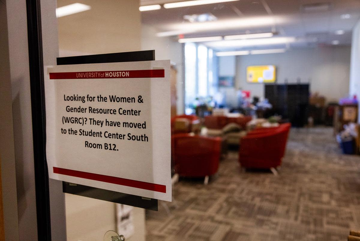 The LGBTQ Resource Center at University of Houston, Tuesday, Aug. 15, 2023, in Houston. (Antranik Tavitian/Houston Landing)