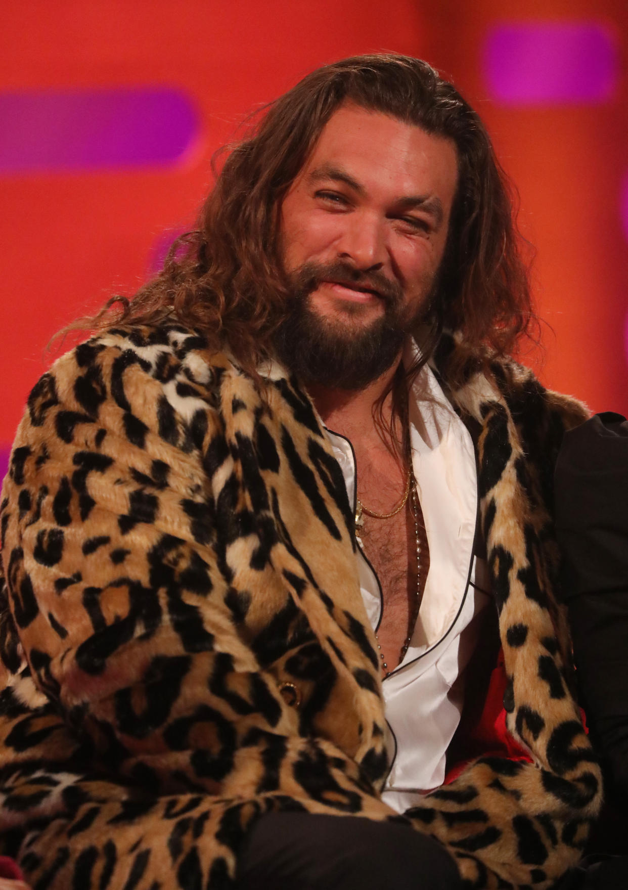 Jason Momoa treated Saturday Night Live fans to a surprise cameo. (Photo: Isabel Infantes/PA Images via Getty Images)