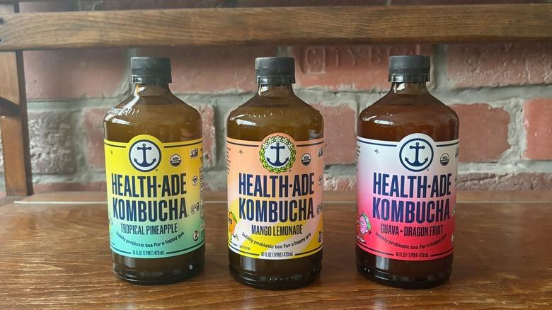 Health-Ade kombucha bottles