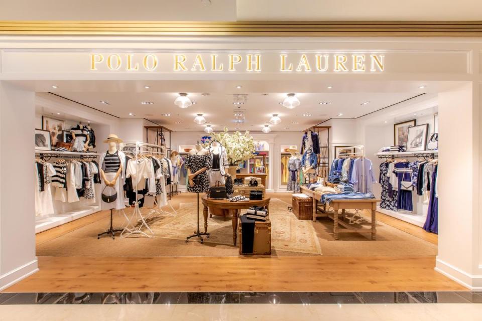 引進禮服與正裝系列的Polo Ralph Lauren首間女裝概念店空間約27坪。（Ralph Lauren提供）