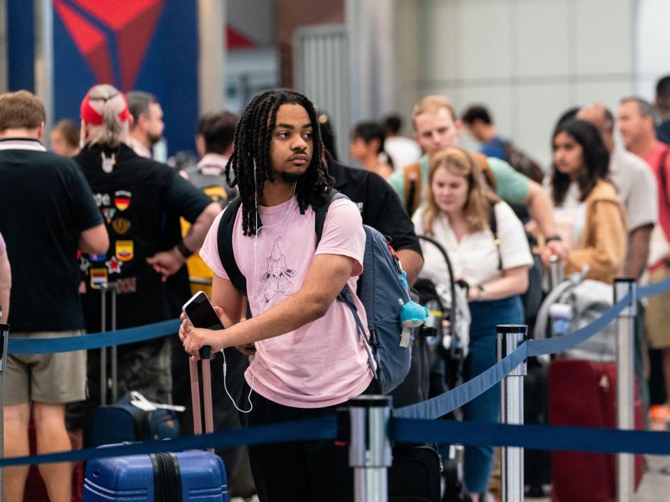 Der Hartsfield-Jackson International Airport in Atlanta hat erneut den Titel des verkehrsreichsten Flughafens der Welt für das Jahr 2023 gewonnen. - Copyright: Elijah Nouvelage/AFP via Getty Images