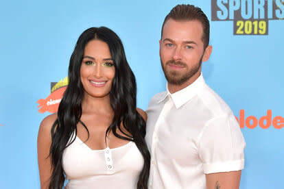 Nikki Bella and Artem Chigvintsev