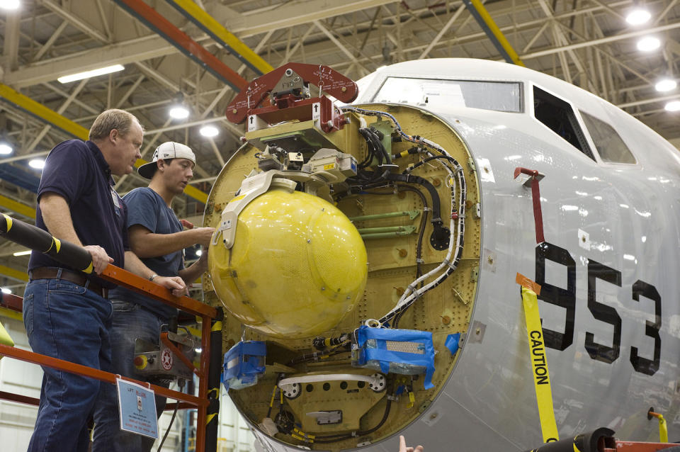 Boeing P-8A Poseidon radar