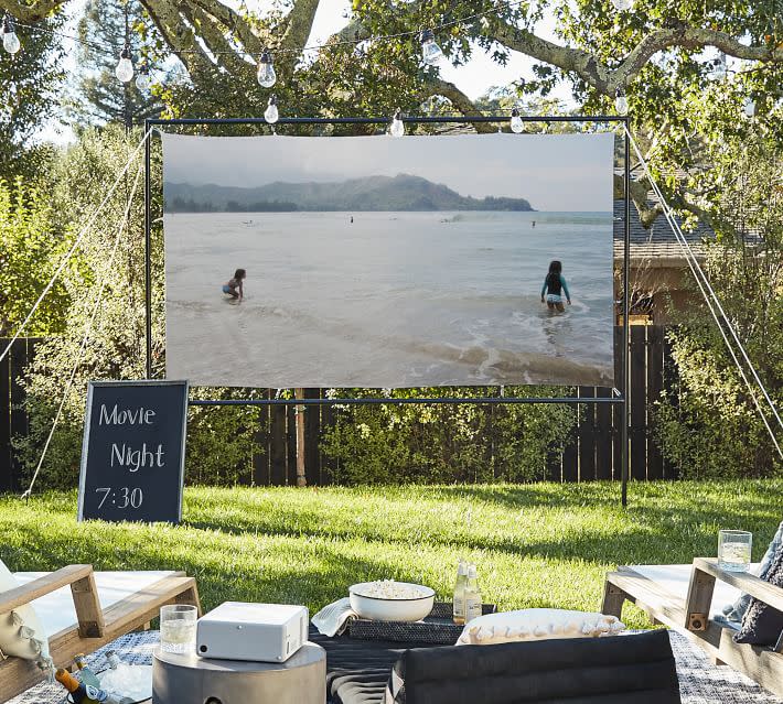 <p><a href="https://go.redirectingat.com?id=74968X1596630&url=https%3A%2F%2Fwww.potterybarn.com%2Fproducts%2Foutdoor-movie-screen&sref=https%3A%2F%2Fwww.housebeautiful.com%2Fshopping%2Fhome-gadgets%2Fg44357784%2Fbest-outdoor-projectors%2F" rel="nofollow noopener" target="_blank" data-ylk="slk:Shop Now;elm:context_link;itc:0;sec:content-canvas" class="link ">Shop Now</a></p><p>Outdoor Movie Screen</p><p>$244.00</p><p>potterybarn.com</p><span class="copyright">Pottery Barn</span>
