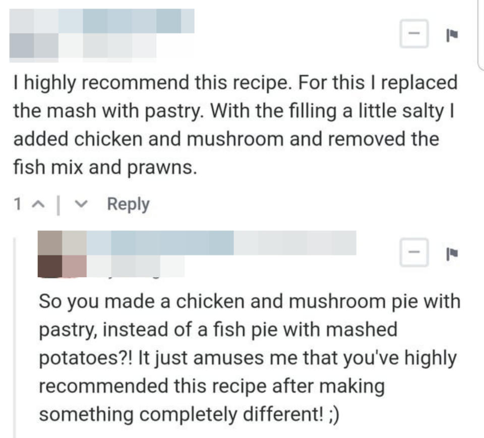 "I highly recommend this recipe."