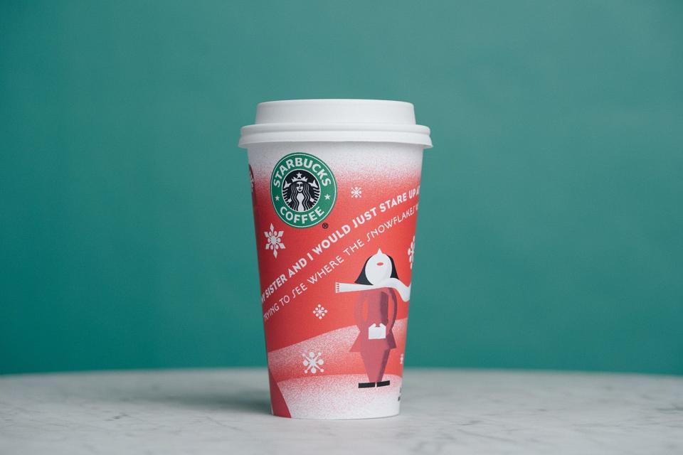 Starbucks 2010 Holiday Cup Design