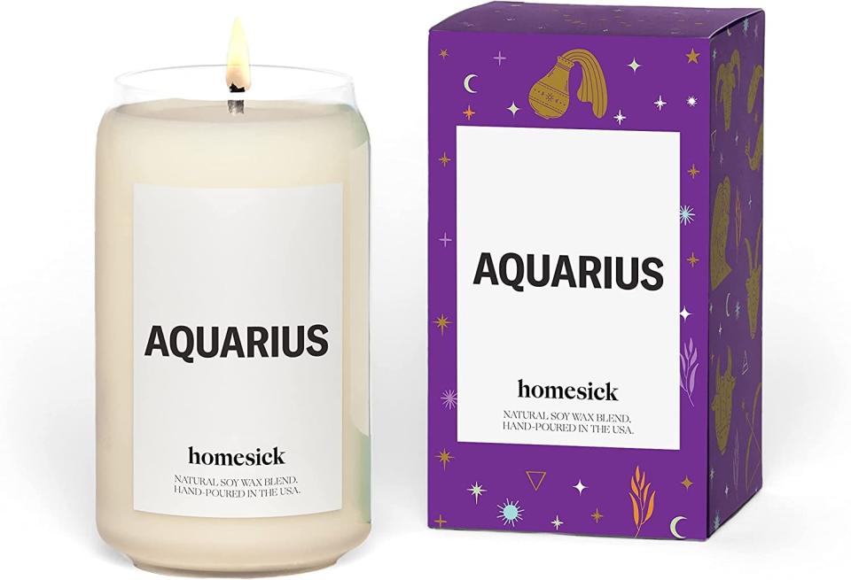 Homesick Aquarius Candle Amazon