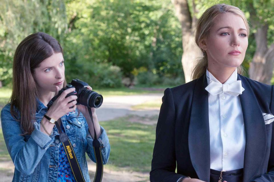 <p>Peter Iovino/Lionsgate/courtesy Everett Collection</p> Anna Kendrick and Blake Lively in "A Simple Favor" (2018)