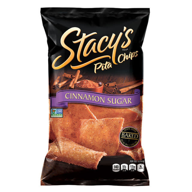 Crispiest Bite: Stacy's Cinnamon Sugar Pita Chips