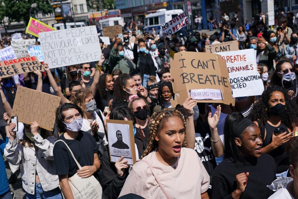 germany berlin protests black lives matter george floyd