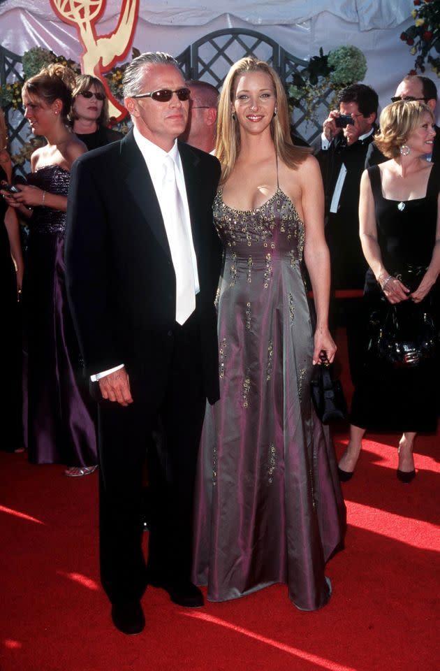 Lisa Kudrow et son mari Michel Stern aux Emmy Awards 2000