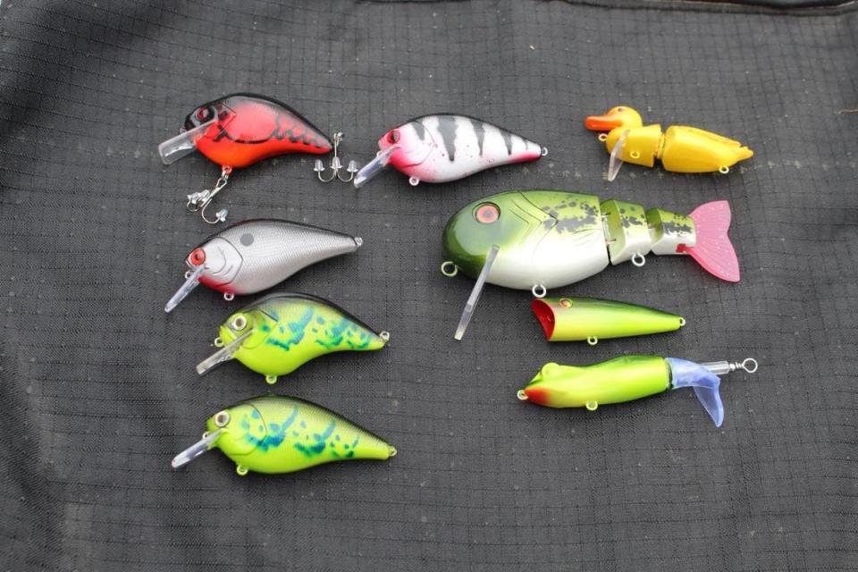 Copeland's Lures are hand-painted by 14-year-old Peyton Copeland of Barlow and sell for $10 to $20.