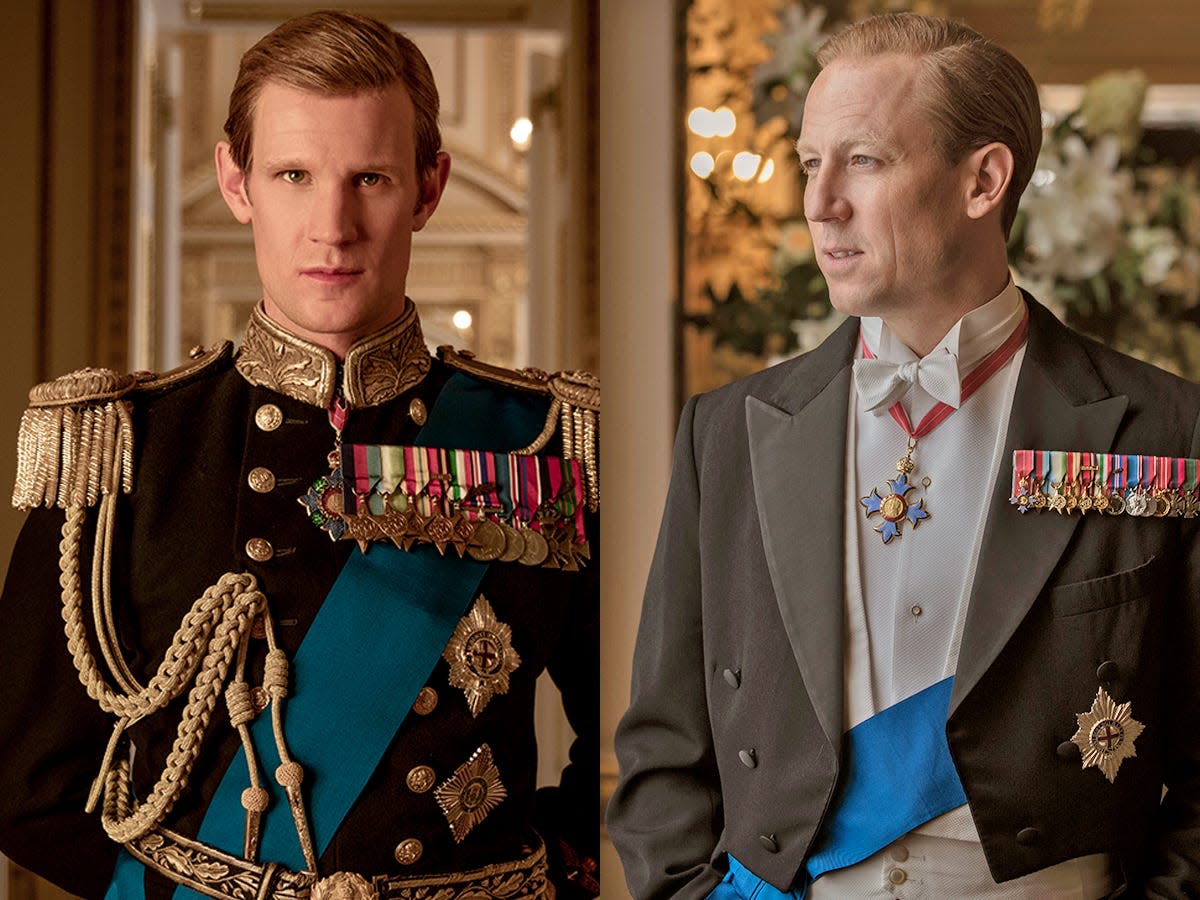 matt smith tobias menzies the crown