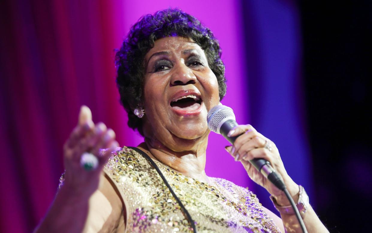 Aretha Franklin in 2015 - Copyright (c) 2015 Rex Features. No use without permission.