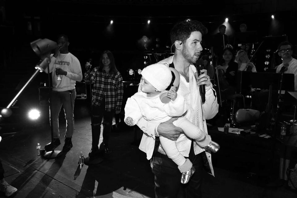 Nick Jonas and daughter Malti