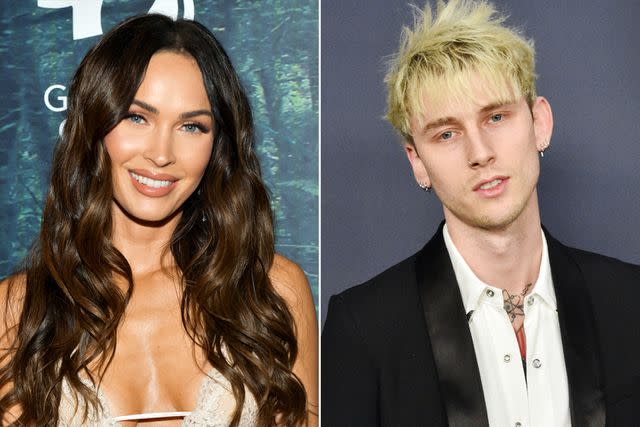 Rodin Eckenroth/Getty; Gregg DeGuire/WireImage Megan Fox, Machine Gun Kelly