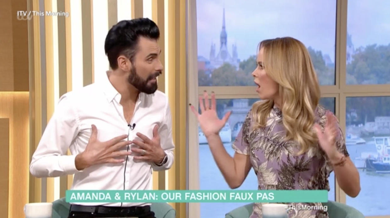 Rylan Clark says his nipples were ripped off by his X Factor costume