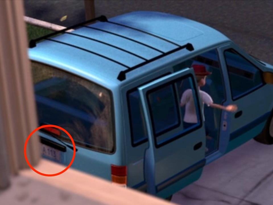 a113 in toy story 2