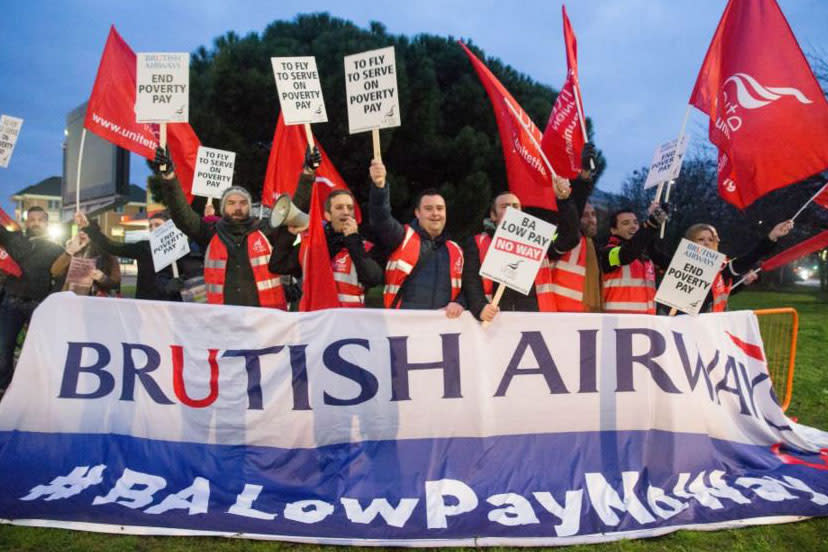 Parliament battle: Members of Unite union are set to lobby MPs for support over a pay row: Unite