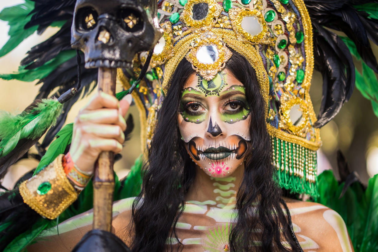 The 23rd Annual Dia De Los Muertos at the Hollywood Forever Cemetery on Oct. 29, 2022, in Hollywood, Calif. (Emma McIntyre / Getty Images)