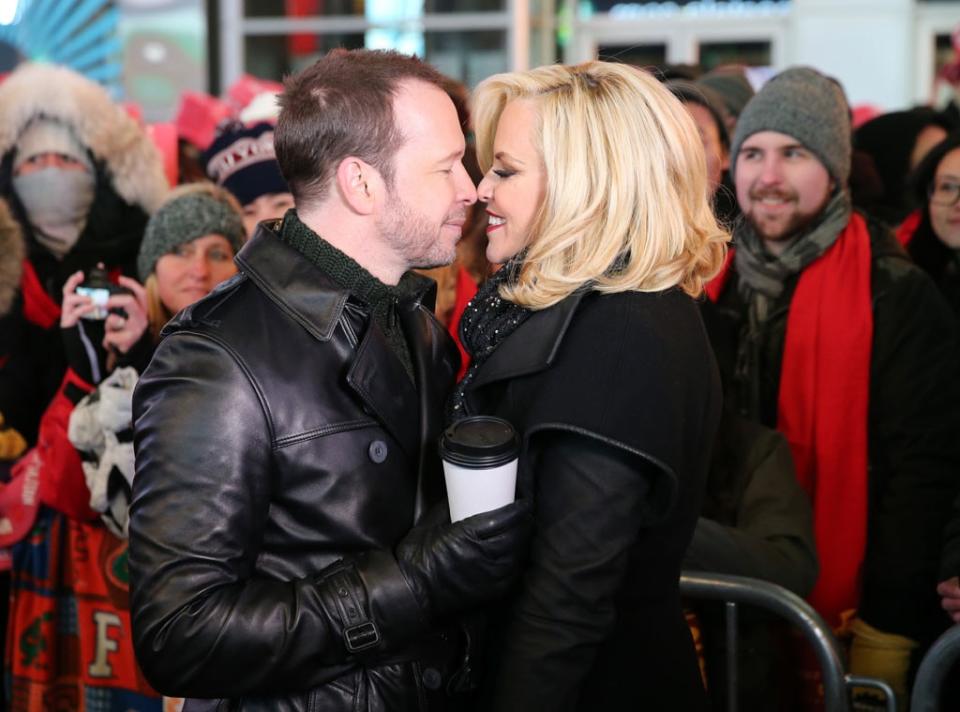 Donnie Wahlberg, Jenny McCarthy, New Years Eve 2015