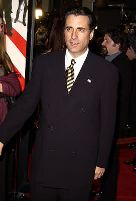 Andy Garcia at the Westwood premiere of Warner Brothers' Ocean's Eleven