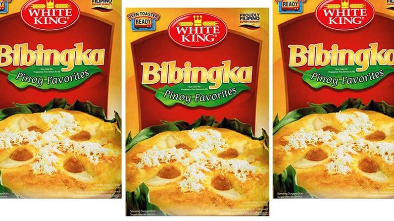 boxed White King bibingka mix