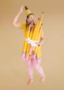 <p>This costume will have you lookin’ sharp!</p><p><strong>Make the costume:</strong> Round up some pool noodles. Coat the summer staple with yellow spray paint (try Rust-Oleum American Accents in Marigold); add brown paper-cone tips. Wrap ends with pink and gray craft paper to make erasers. Secure the bundle around yourself with ribbon. Extra credit for a corresponding pointy party hat.</p><p><strong>Get the tutorial at <strong><a href="https://ohyaystudio.com/a-bouquet-of-newly-sharpened-pencils-costume-and-how-much-i-love-youve-got-mail/" rel="nofollow noopener" target="_blank" data-ylk="slk:Oh Yay Studio;elm:context_link;itc:0;sec:content-canvas" class="link ">Oh Yay Studio</a></strong>.</strong></p><p><a class="link " href="https://www.amazon.com/Oodles-Noodles-Deluxe-Foam-Pool/dp/B01LBEX84S/ref=sr_1_1_sspa?linkCode=ogi&tag=syn-yahoo-20&ascsubtag=%5Bartid%7C10050.g.23785711%5Bsrc%7Cyahoo-us" rel="nofollow noopener" target="_blank" data-ylk="slk:SHOP POOL NOODLES;elm:context_link;itc:0;sec:content-canvas">SHOP POOL NOODLES</a></p>