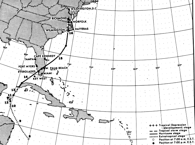 Hurricane Isbell was a Category 2 hurricane that made landfall near Everglades City, Florida, in October 1964.