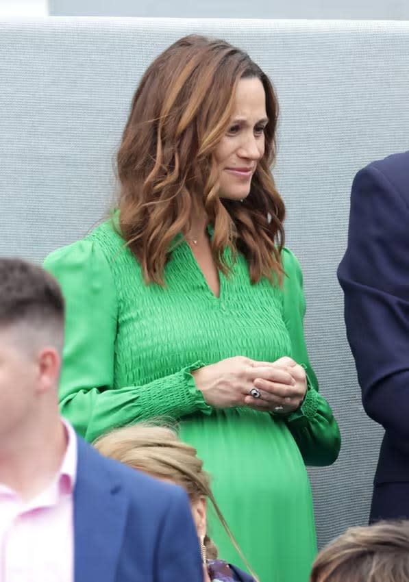 Pippa Middleton desveló su tercer embarazo durante los festejos del Jubileo