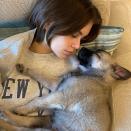 <p>The model has fostered a puppy from the La Belle Foundation. 'We stay home,' she captioned a photograph of herself with a pup on the sofa. </p><p><a href="https://www.instagram.com/p/B-LtG5PjBre/?utm_source=ig_web_copy_link" rel="nofollow noopener" target="_blank" data-ylk="slk:See the original post on Instagram;elm:context_link;itc:0;sec:content-canvas" class="link ">See the original post on Instagram</a></p>